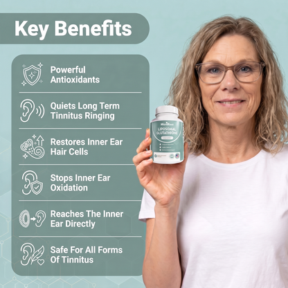 MicroRoot Liposomal Glutathione – Naturally Eliminate The Real Cause of Tinnitus